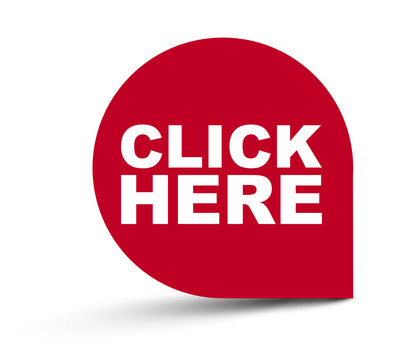 red vector banner click here
