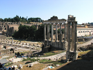 Sticker - Roman Forum - Rome - Italy