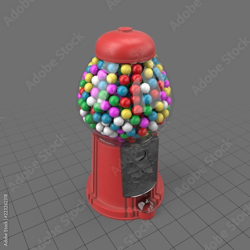 Gumball Machine Buy This Stock 3d Asset And Explore Similar