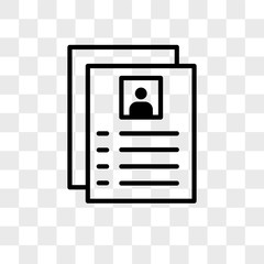 Poster - Flyer vector icon isolated on transparent background, Flyer logo design