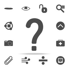 Poster - question mark icon. web icons universal set for web and mobile