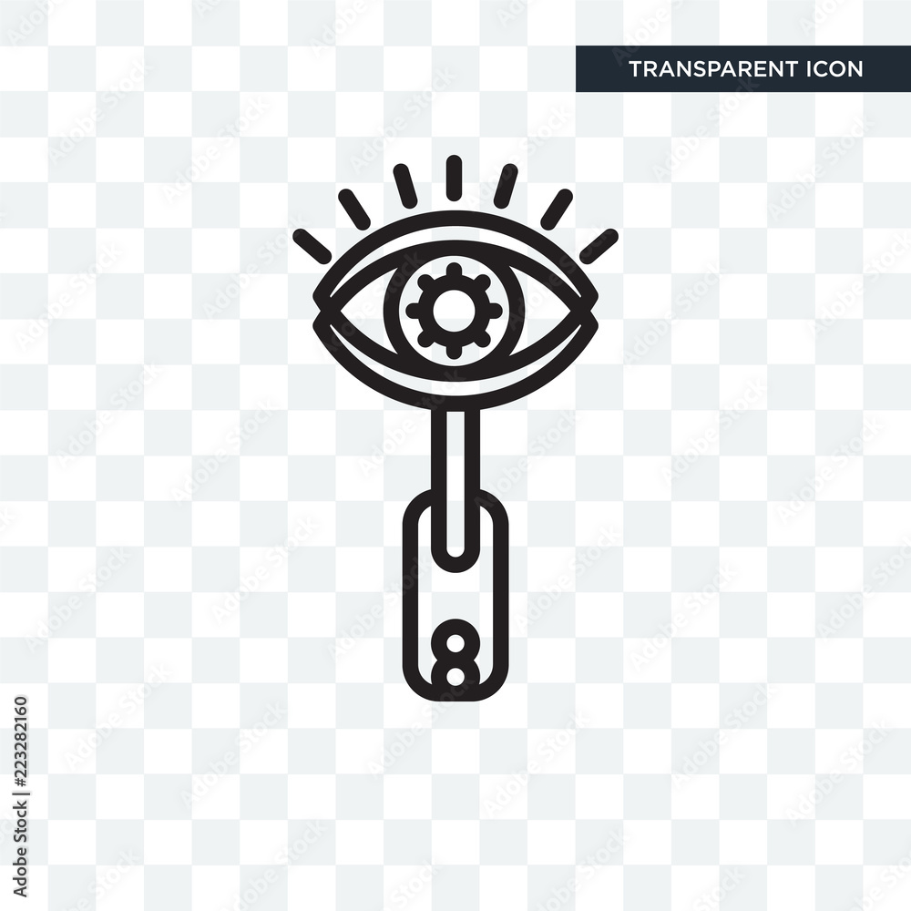 Insight vector icon isolated on transparent background, Insight logo design