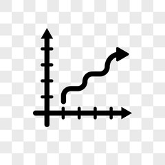 Poster - Growth vector icon isolated on transparent background, Growth logo design