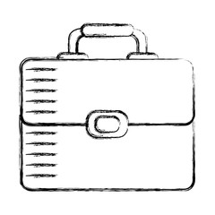 Wall Mural - portfolio briefcase isolated icon