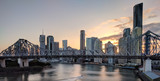 Fototapeta  - Brisbane Skyline and Bridge