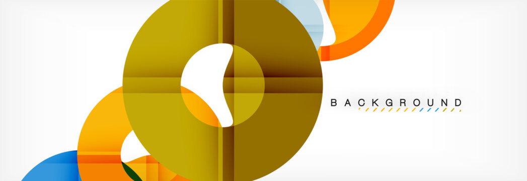 Modern geometrical abstract background