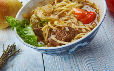 Sticker - Uyghur Xinjiang-style noodle soup