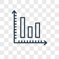 Aufkleber - Analysis vector icon isolated on transparent background, Analysis logo design