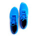 blue running shoes for men on a white background