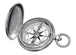 Vector High Detail Vintage Compass Rose Engraving