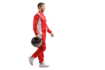 Canvas Print - Racer walking