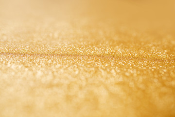 Aufkleber - Gold silver glittering background