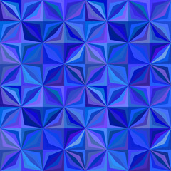 Poster - Blue repeating striped mosaic tile pattern background - vector floor graphic design