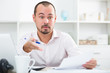© JackF - Young businessman talking in office