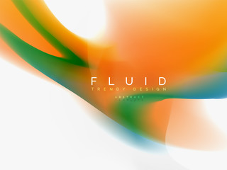 Background abstract color flow, liquid design