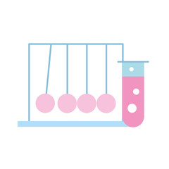 Poster - science biology chemistry test tube