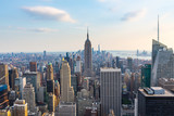 Fototapeta Miasta - Manhattan - View from Top of the Rock - Rockefeller Center - New York