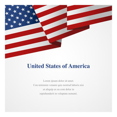 Wall Mural - United States of America insignia template