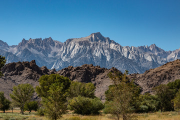 Wall Mural - Eastern Sierra Mountain Range