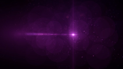 Wall Mural - Purple lens flare light