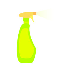 Wall Mural - colored window cleaner liquid icon