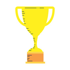 trophy cup isolated icon