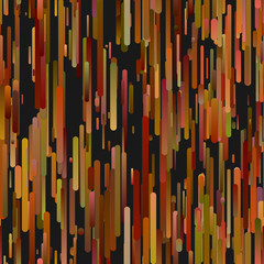 Poster - Colorful seamless vertical gradient rounded stripe background pattern - modern vector illustration