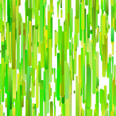 Poster - Green abstract repeating gradient vertical rounded stripe background pattern - modern vector graphic design