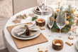 © Pixel-Shot - Beautiful table setting for Christmas dinner