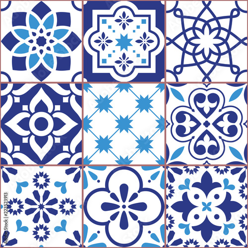 projekt-plytek-lizbony-azulejo-wektor-wzor-abstrakcyjne-i-kwiatowe-dekoracje-inspirowane-tranditional