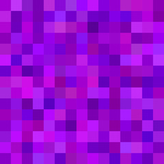 Aufkleber - Purple abstract square tile mosaic background - geometrical vector illustration from colored squares