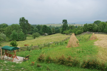 romanian hills in autumn 2