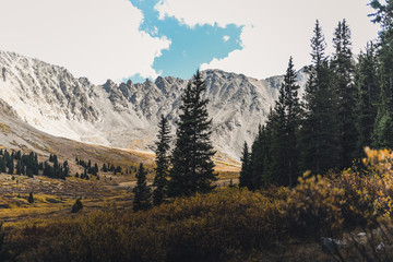 Wall Mural - Landscape views of Mayflower Gulch in Colorado during autumn. 