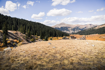 Wall Mural - Landscape views of Mayflower Gulch in Colorado during autumn. 