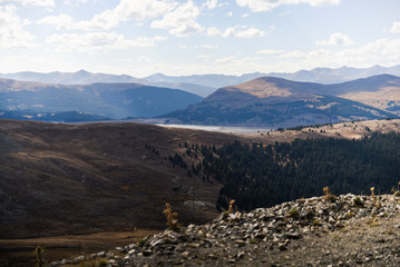 Wall Mural - Landscape views of Mayflower Gulch in Colorado during autumn. 