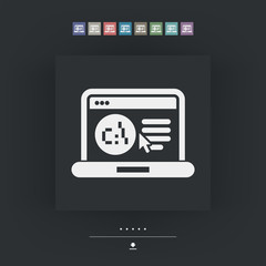 Software language webpage icon