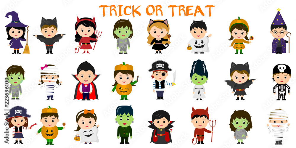 Groups Of Characters To Be For Halloween