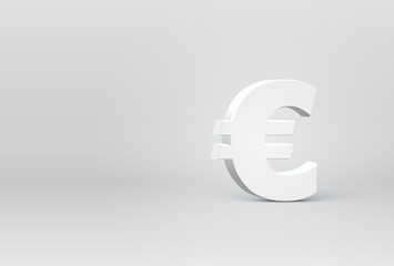 Leinwandbilder - High detailed 3D font character, vector illustration