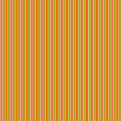 Poster - Orange and olive seamless vertical stripe pattern background