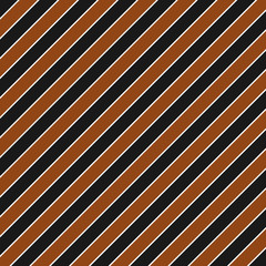 Poster - Brown and black abstract seamless diagonal stripe pattern background design