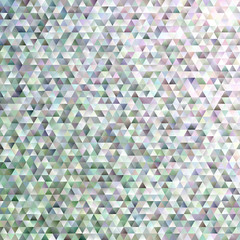 Poster - Gradient abstract tiled triangle pattern background - trendy mosaic vector illustration