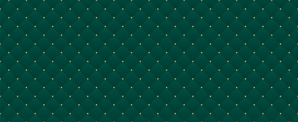 dark green color. deep emerald seamless pattern for premium royal party. luxury template with vintag