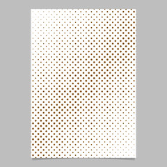 Poster - Halftone circle pattern background poster design - vector graphic design with diagonal dots