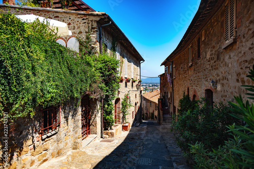 Fotografie, Obraz Ruelle de Castiglione della Pescaia, Liguria, Italy