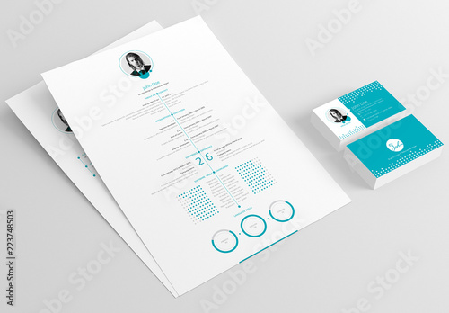 blue resume cover letter and business card layout buy this stock business card resumes