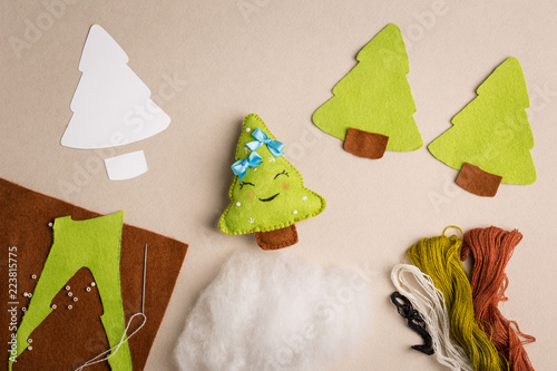 baby christmas tree toy