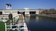 © Achim Kietzmann - Schleuse Altenwörth, Donau, Österreich von einem Flusskreuzfahrtschiff