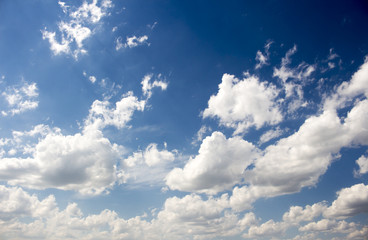 Cumulonimbus clouds, dramatic sky