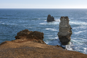 Sticker - Beautiful seaside, coastline near Great Ocean Road , Australia