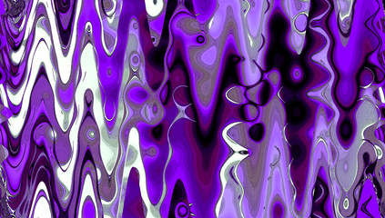 Wall Mural - Liquid violet color abstract background design. Marble white and purple texture background